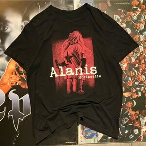 Alanis Morissette 2022 tour band T-shirt men’s large